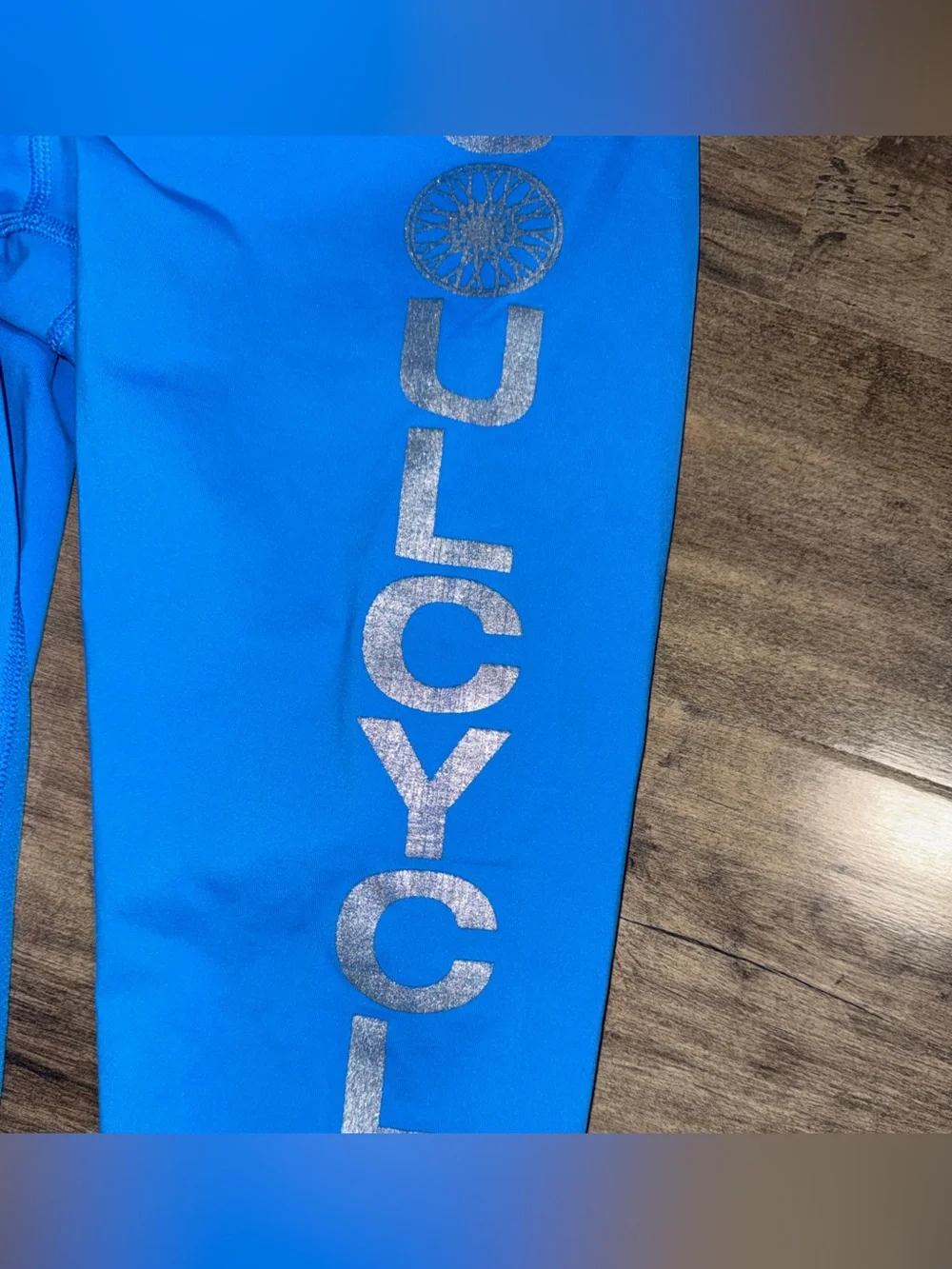 Lululemon x SoulCycle Cobalt Wunder Under Crop 6